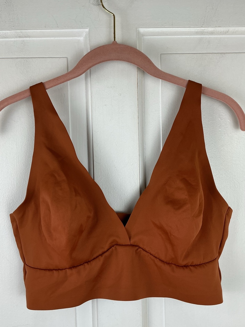 Auden Unlined Longline Bralette Size Large Wireless